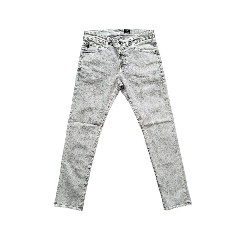 AG Adriano Goldschmied Tellis Slim Jeans Moonwash Florence Fog Men's Size 33X34